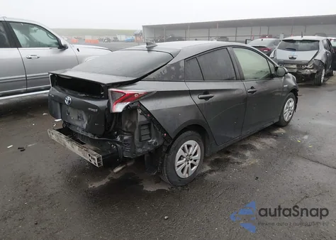 2018 Toyota Prius One from USA, damaged, VIN JTDKBRFU7J3060813